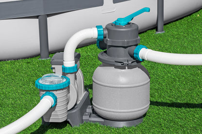 Bestway Sandfilterpumpe 6056 l/h für Pools bis 42.300 l
