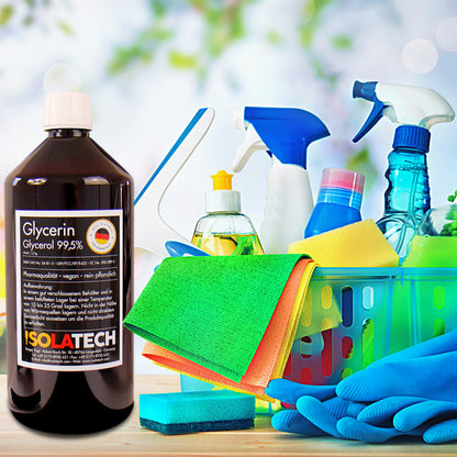 ISOLATECH Glycerin 99,5% Pharmaqualität, pflanzlich, 5L Kanister