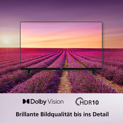 JVC LT-50VRQ3555 50 Zoll 4K QLED Smart TV mit Fire TV und Alexa