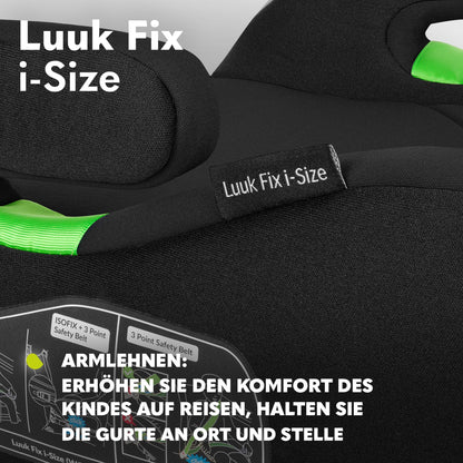 Lionelo Luuk Fix i-Size Kindersitzerhöhung mit ISOFIX, 125–150 cm