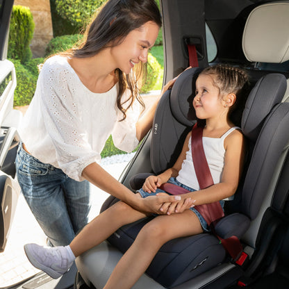 KikkaBoo i-AID Kindersitz i-Size Gr. 2-3 ohne ISOFIX - Schwarz