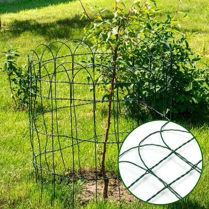 Floordirekt Beetzaun Metall 65 cm x 25 m, Ziergeflecht