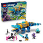 LEGO DREAMZzz 71512 Krokodil-U-Boot 2in1 Bauset mit Minifiguren, umbaubar zum Adler