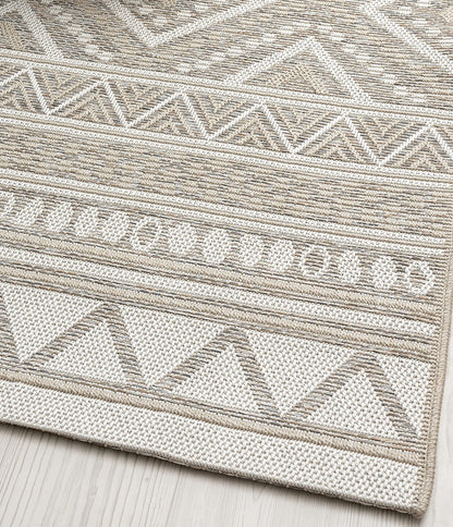 the carpet Calgary Outdoor-Teppich, wetterfest, Beige, 160 x 220 cm