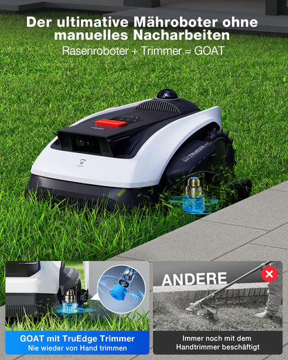 ECOVACS GOAT O1200 LiDAR PRO Mähroboter ohne Begrenzungskabel