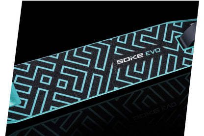 SOKE Evo Stunt-Scooter mit ABEC-9 Lagern und Aluminium-Deck, hellblau