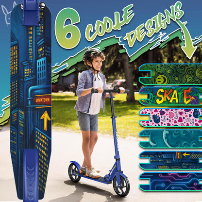 RE:SPORT Cityroller Scooter klappbar, höhenverstellbar, bis 100 kg