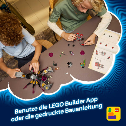 LEGO DREAMZzz Albtraum-Skorpionbagger 71513, 2in1 Bauset