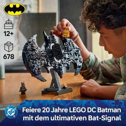 LEGO DC Batman Logo Bauset 76330 mit Minifiguren, 678 Teile