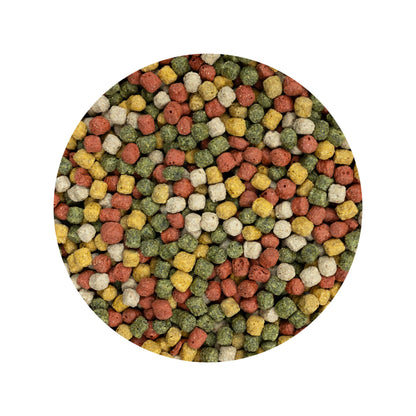 Koi Herdecke Fischfutter Mix 15 kg, schwimmende Pellets 6 mm
