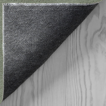 the carpet Relax Kurzflor-Teppich in Felloptik, Grün, 140 x 200 cm