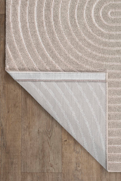 The Carpet Santo Plus Wohnzimmer/Outdoor Teppich - Beige 200x280 cm