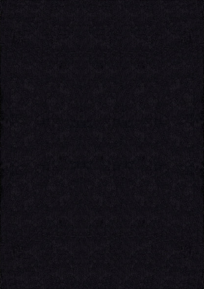 the carpet Relax Kurzflor-Teppich in Felloptik, Schwarz, 160 x 220 cm