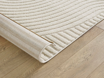 The Carpet Everest Kurzflor Teppich Panglao - Creme 140x200cm