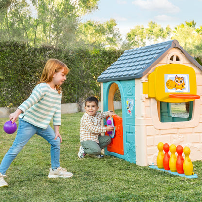 Feber Casual 6 Activities House Spielhaus mit 6 Aktivitäten FEH23000