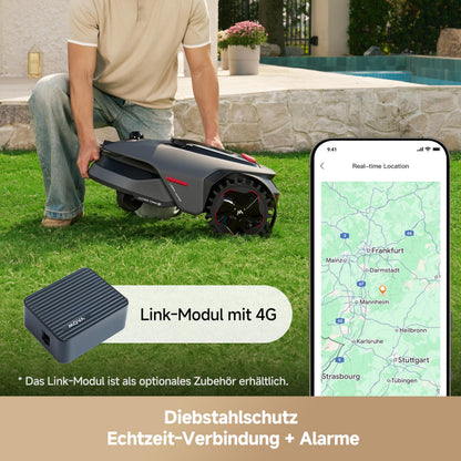 MOVA LiDAX Ultra 800 Mähroboter, kabellos, 3D-LiDAR, 800 m²