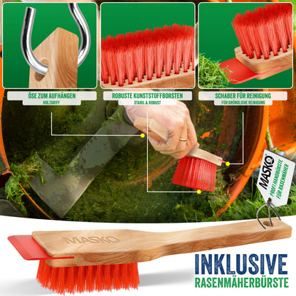 MASKO® XXL Rasentraktorheber 450kg Neigbar – Schwarz