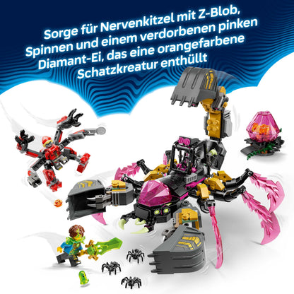 LEGO DREAMZzz Albtraum-Skorpionbagger 71513, 2in1 Bauset