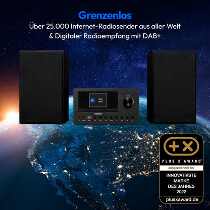 MEDION P85003 Micro Audio System – Internetradio DAB+ Bluetooth