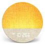 Dreamegg Sunrise 1 Tageslichtwecker mit White Noise und Nachtlicht, weicher Baumwoll-Leinen-Bezug