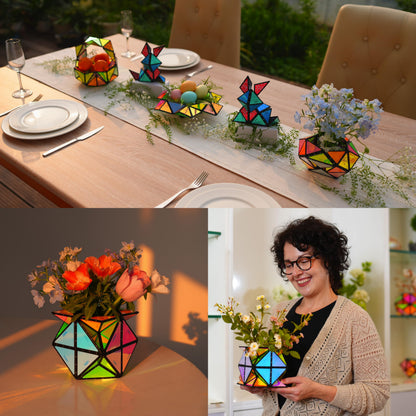 TOSY Magnet Pyramid Würfel – Leuchtendes Puzzle 1 Stein