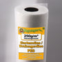Aquagart Unkrautvlies Drainagevlies - 250g PES weiss 40m². Weißes PES-Geotextil zur Unkrautunterdrückung und Drainage im Galabau.