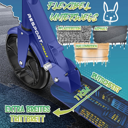 RE:SPORT Cityroller Scooter klappbar, höhenverstellbar, bis 100 kg
