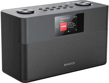 KENWOOD CR-ST100S Smart-Radio Internetradio DAB+ Schwarz