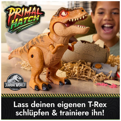 Jurassic World Primal Hatch – Interaktiver T-Rex im Ei