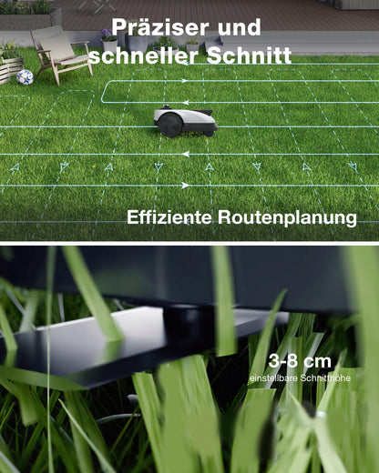 ECOVACS GOAT O1200 LiDAR PRO Mähroboter ohne Begrenzungskabel