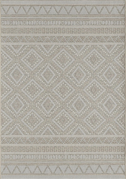 the carpet Calgary Outdoor-Teppich, wetterfest, Beige, 160 x 220 cm