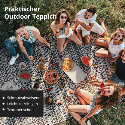 EVOCAMP Outdoor Teppich 250x300 cm, wetterfester Vorzeltteppich