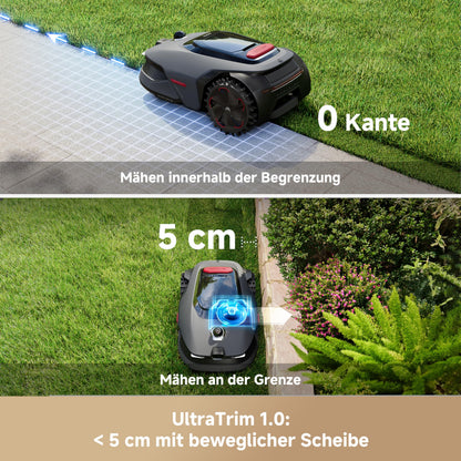 MOVA LiDAX Ultra 800 Mähroboter, kabellos, 3D-LiDAR, 800 m²