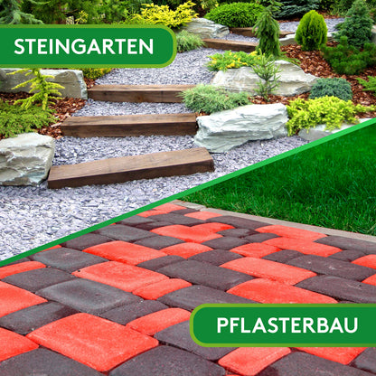 GardenGloss Unkrautvlies 100 m² – Gartenvlies wasserdurchlässig