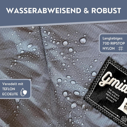 BERGTIGER GMIATLI 3in1 Outdoor Decke - ultraleicht & wasserabweisend