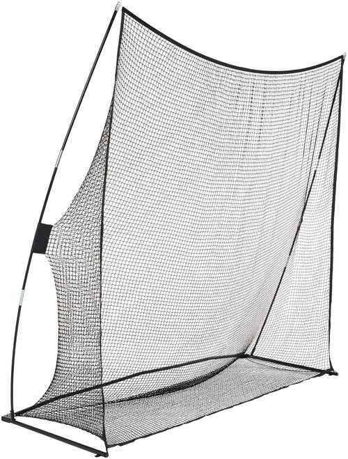 Amazon Basics Golf-Trainingsnetz tragbar - 2.44x2.44m schwarz. Großes, schwarzes Netz zum Üben von Golf-Abschlägen mit Bällen.