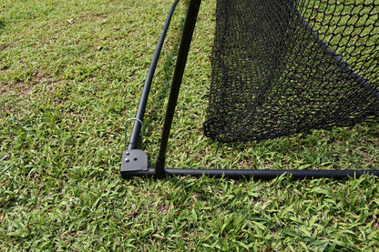 Amazon Basics Golf-Trainingsnetz tragbar - 2.44x2.44m schwarz