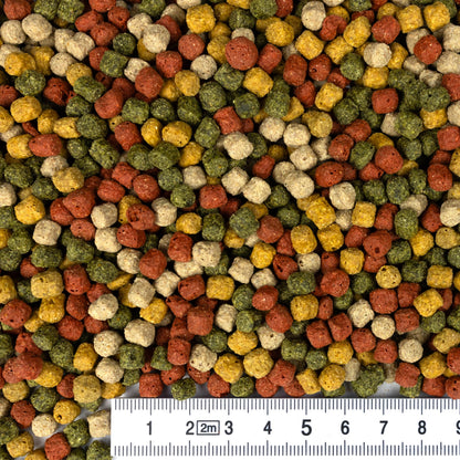 Koi Herdecke Fischfutter Mix 15 kg, schwimmende Pellets 6 mm