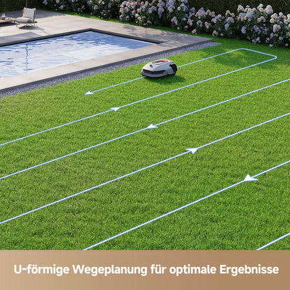 Dreame A1 Pro Mähroboter ohne Begrenzungskabel, 3D-LiDAR, 2000 m²